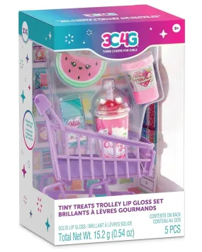 3c4g Tiny Treats Trolley Lip Gloss Set