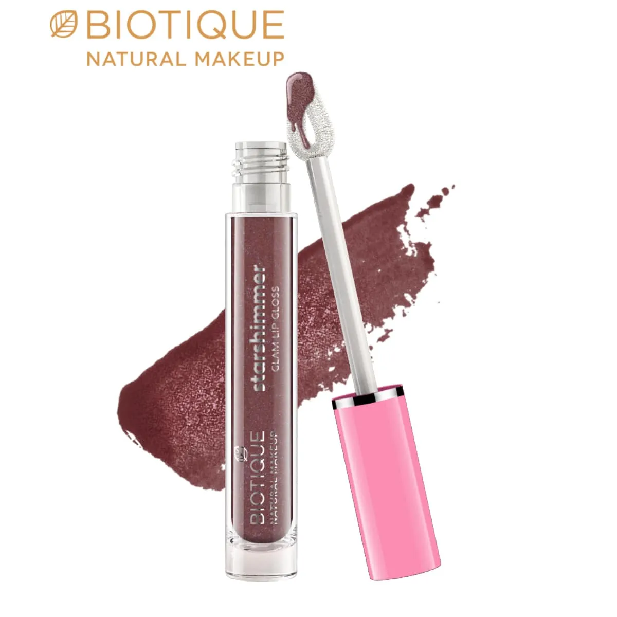 Biotique Natural Makeup Starshimmer Glam Lipgloss, Heart Stopper