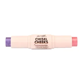 Chisel Cheeks Highlighter Cream Duo | Lilac/Pink
