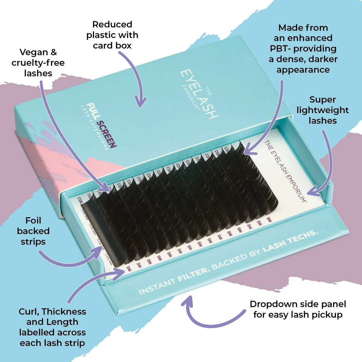 Classic 0.15mm Eyelash Extensions