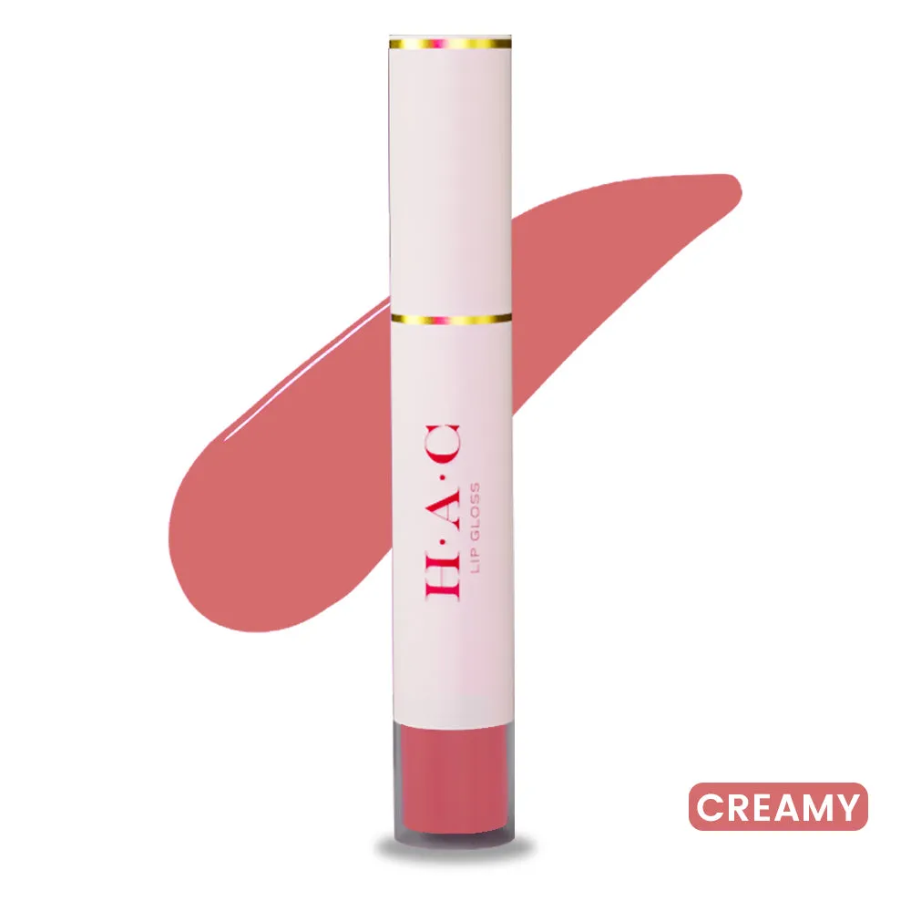 H•A•C Radiant Shine Lipgloss: Comforting Balm & Gloss Fusio