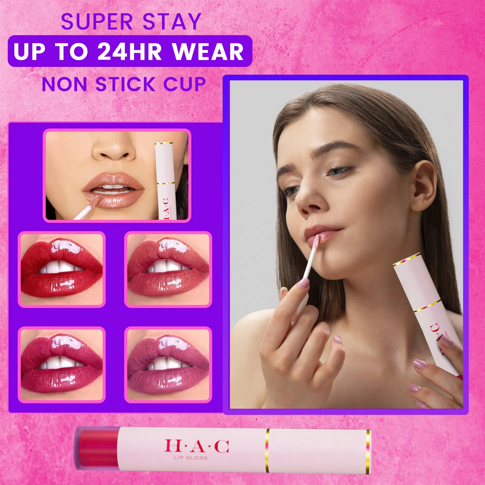 H•A•C Radiant Shine Lipgloss: Comforting Balm & Gloss Fusio