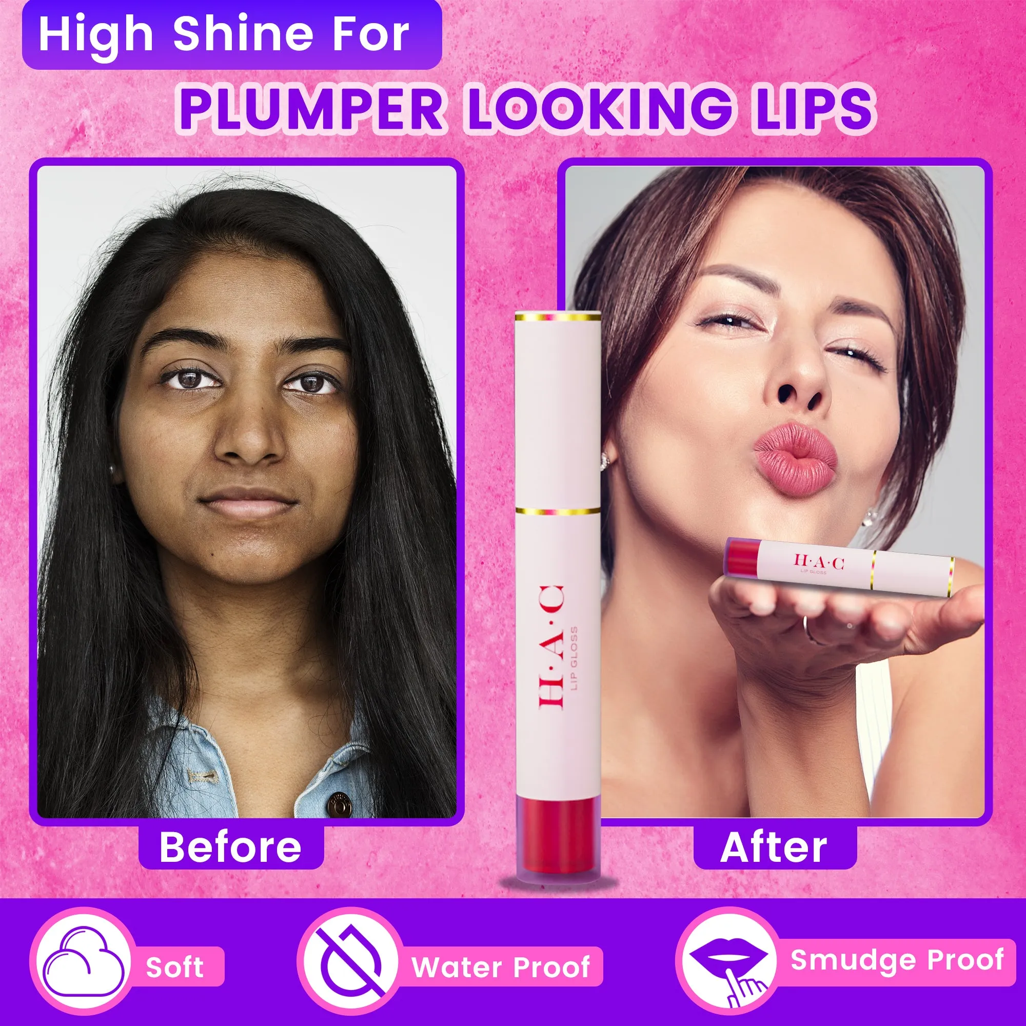 H•A•C Radiant Shine Lipgloss: Comforting Balm & Gloss Fusio