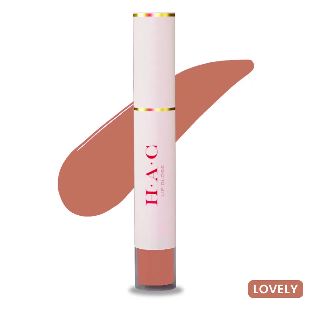 H•A•C Radiant Shine Lipgloss: Comforting Balm & Gloss Fusio