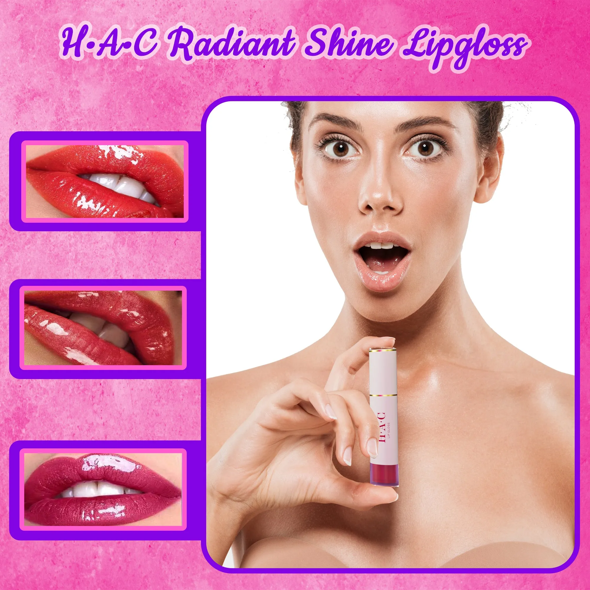 H•A•C Radiant Shine Lipgloss: Comforting Balm & Gloss Fusio