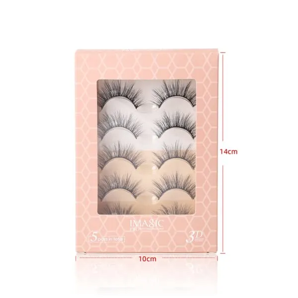 Imagic Makeup 3d Handmade Eyelashes 5 Pairs