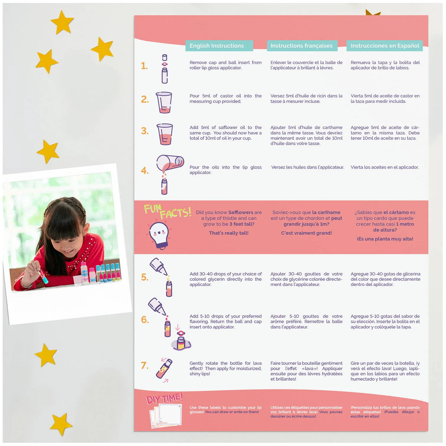 Lava Lip Gloss Making Kit