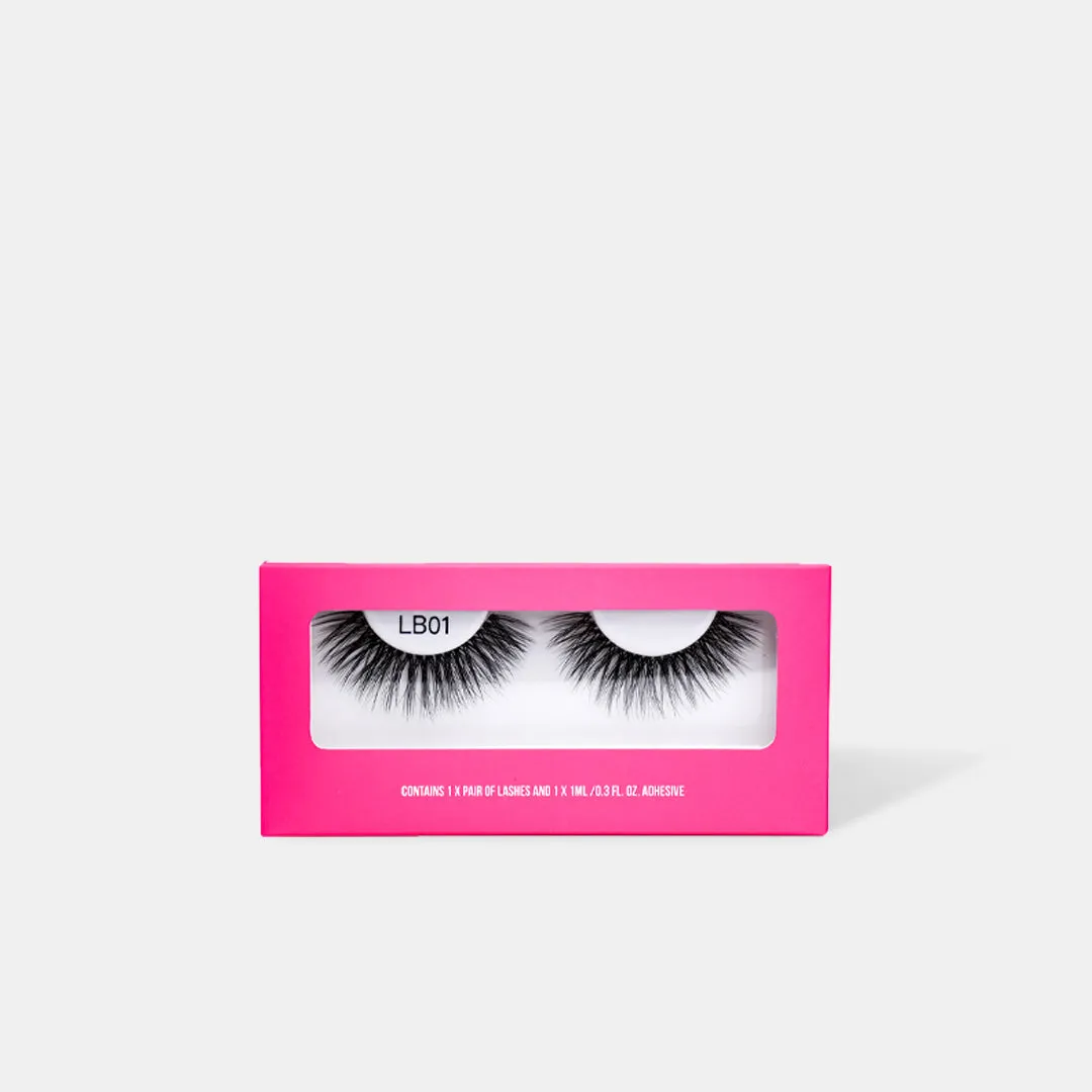 LB01 Natural Strip Lashes