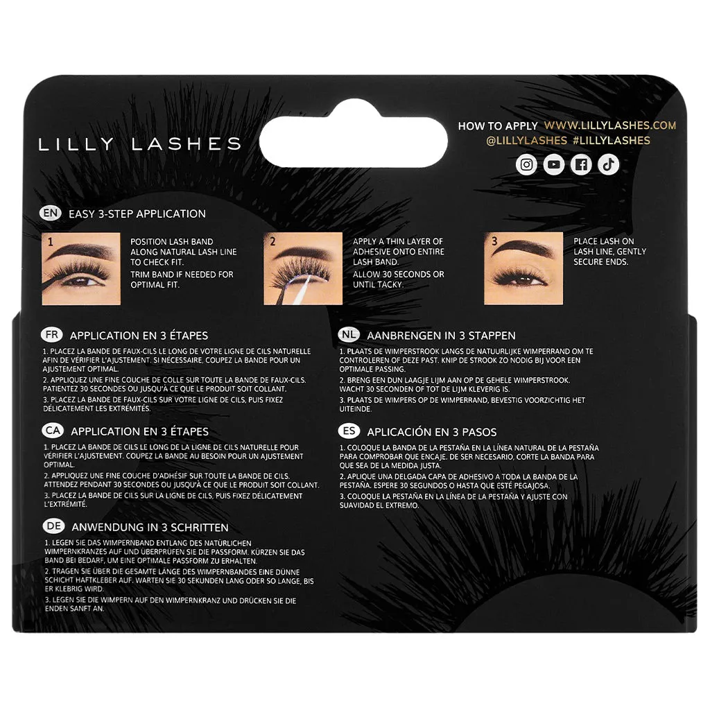 Lilly Lashes Luxury Synthetic - Icy