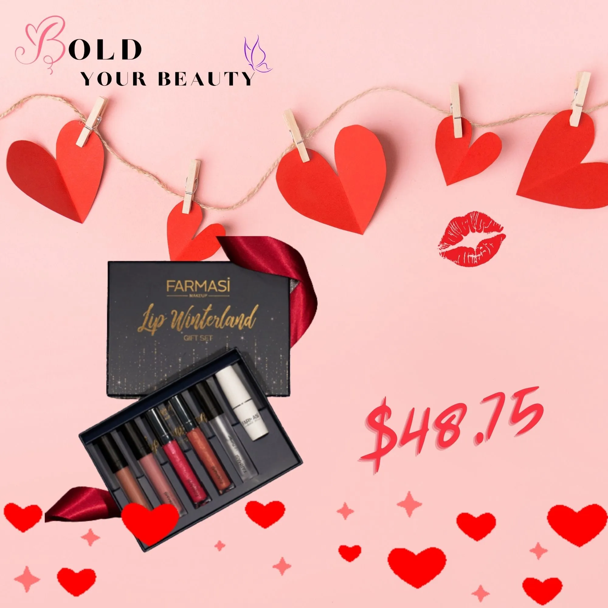 Lip Winterland Gift Set of 6 | Farmasi
