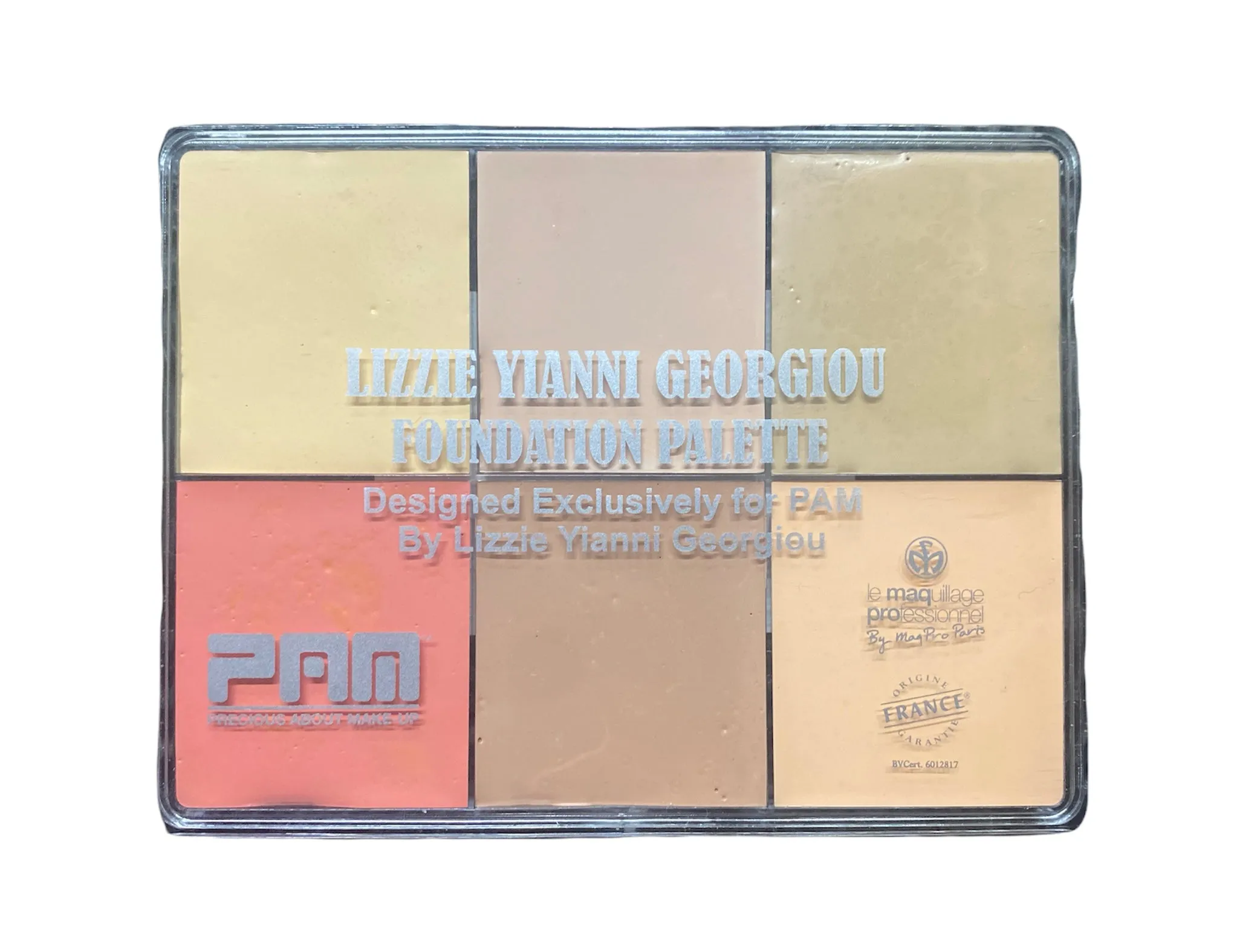 MAQPRO Foundation Palette (Lizzie Yianni Georgiou) - MAP15