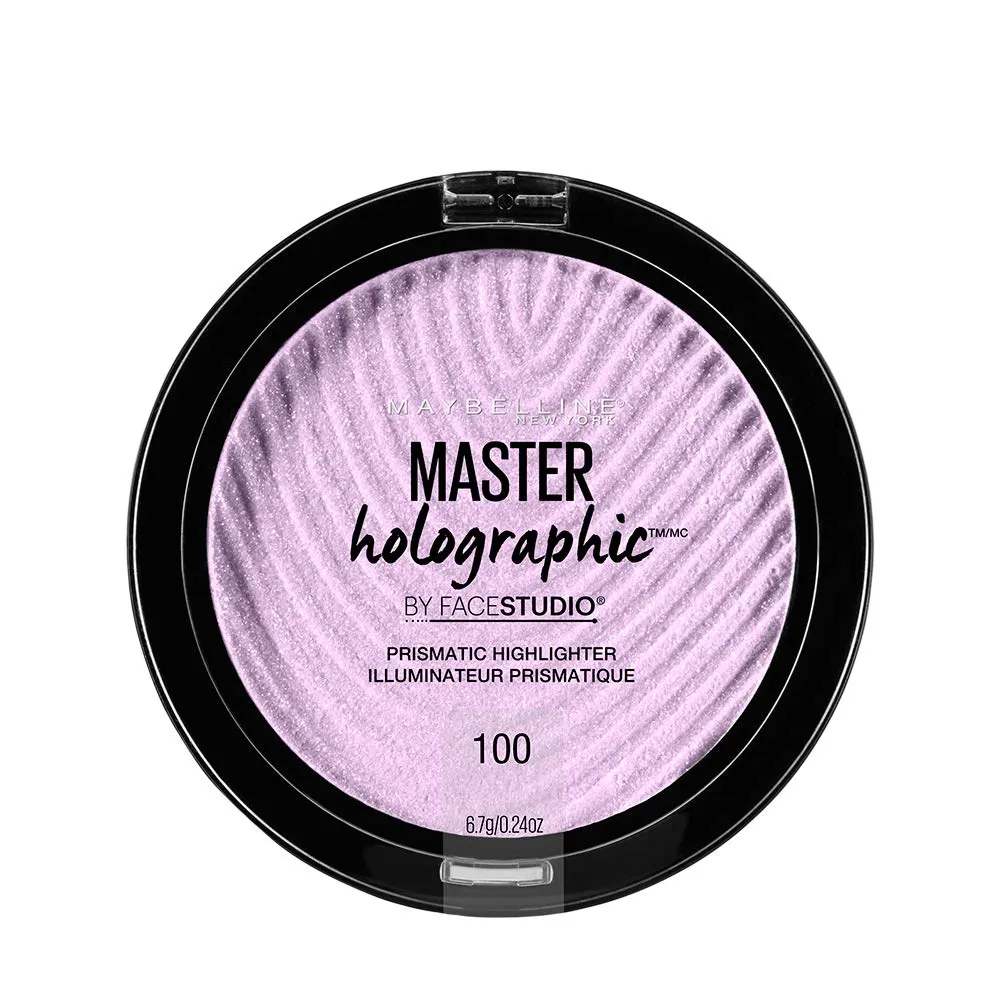 Maybelline New York Facestudio Master Holographic Prismatic Highlighter Makeup, Purple, 0.24 oz.