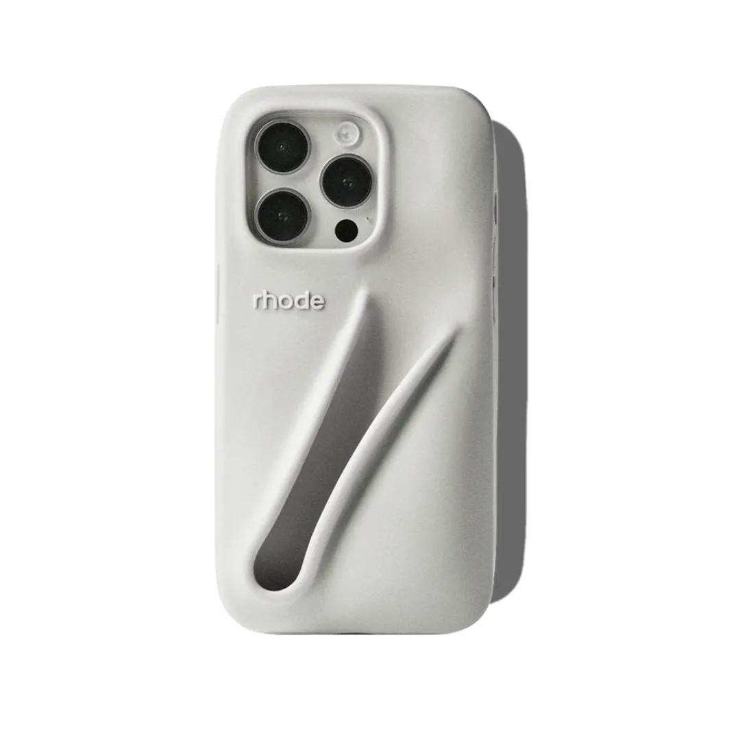 Rhode Lip Case Silicone Case Grey   ( Lip Tint )
