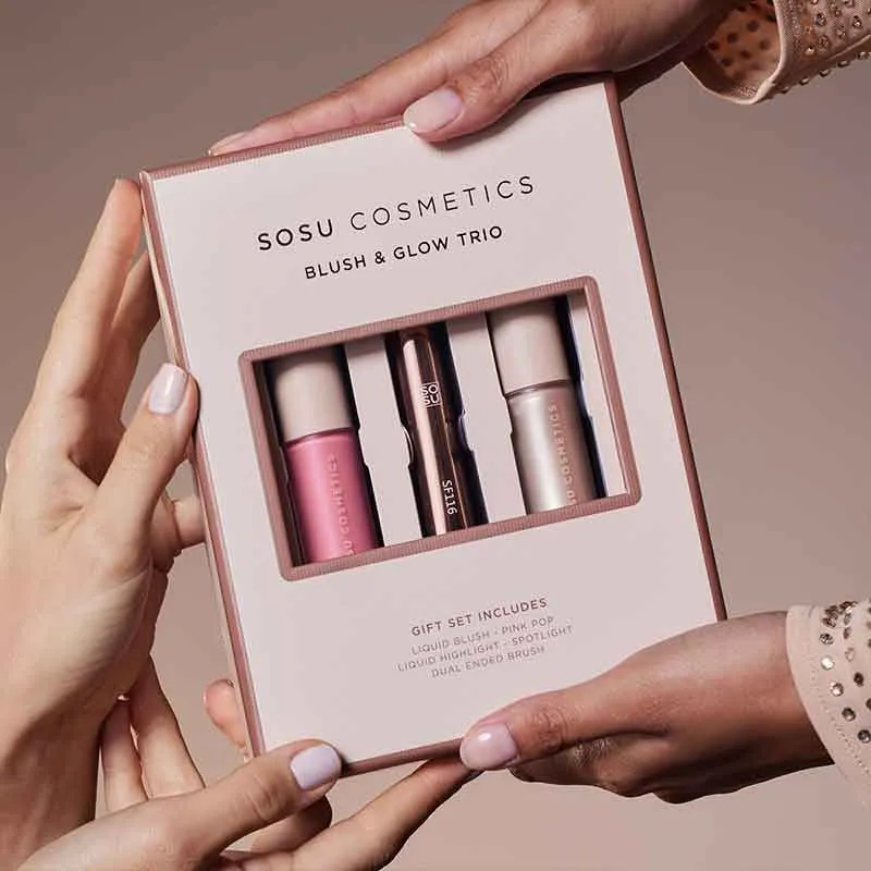 SOSU Cosmetics Blush & Highlight Set Discontinued