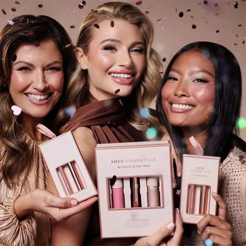 SOSU Cosmetics Blush & Highlight Set Discontinued