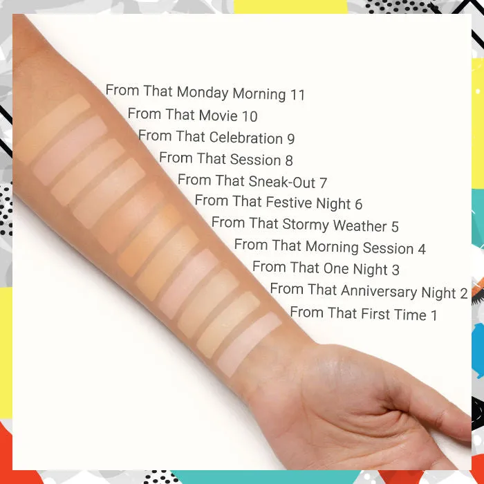 Stay Quirky Hide my Hickey Concealer Minis - From That First Time 1 | Buildabale Coverage | Brightening | Long Lasting | Smudgeproof | Transferproof