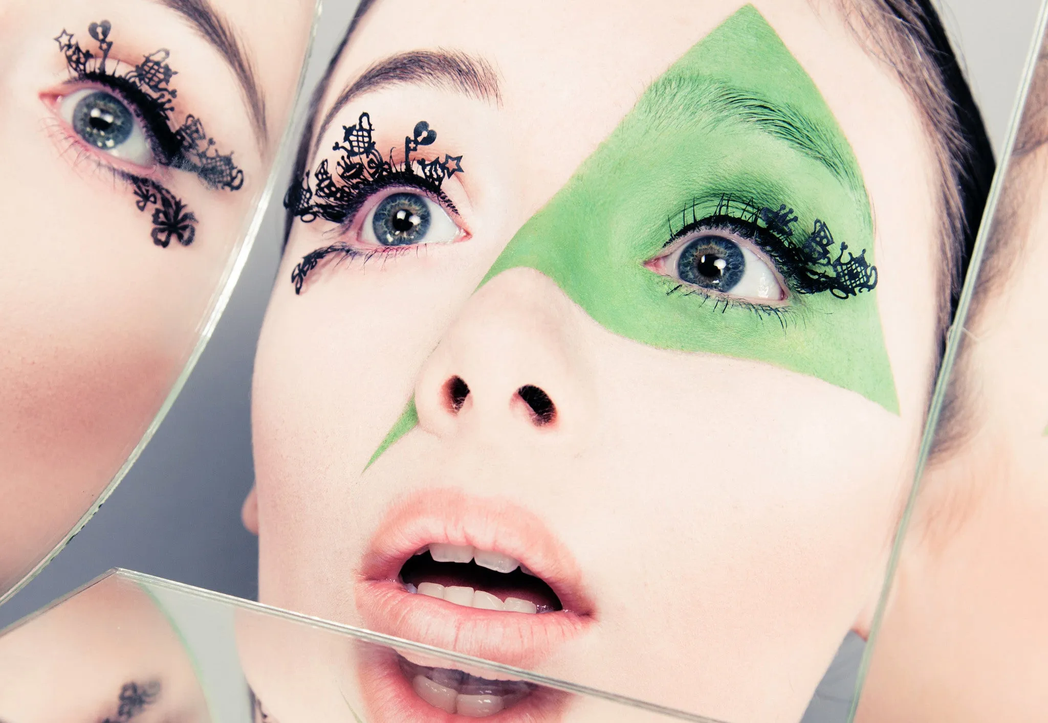 Tea Party Paper Lashes