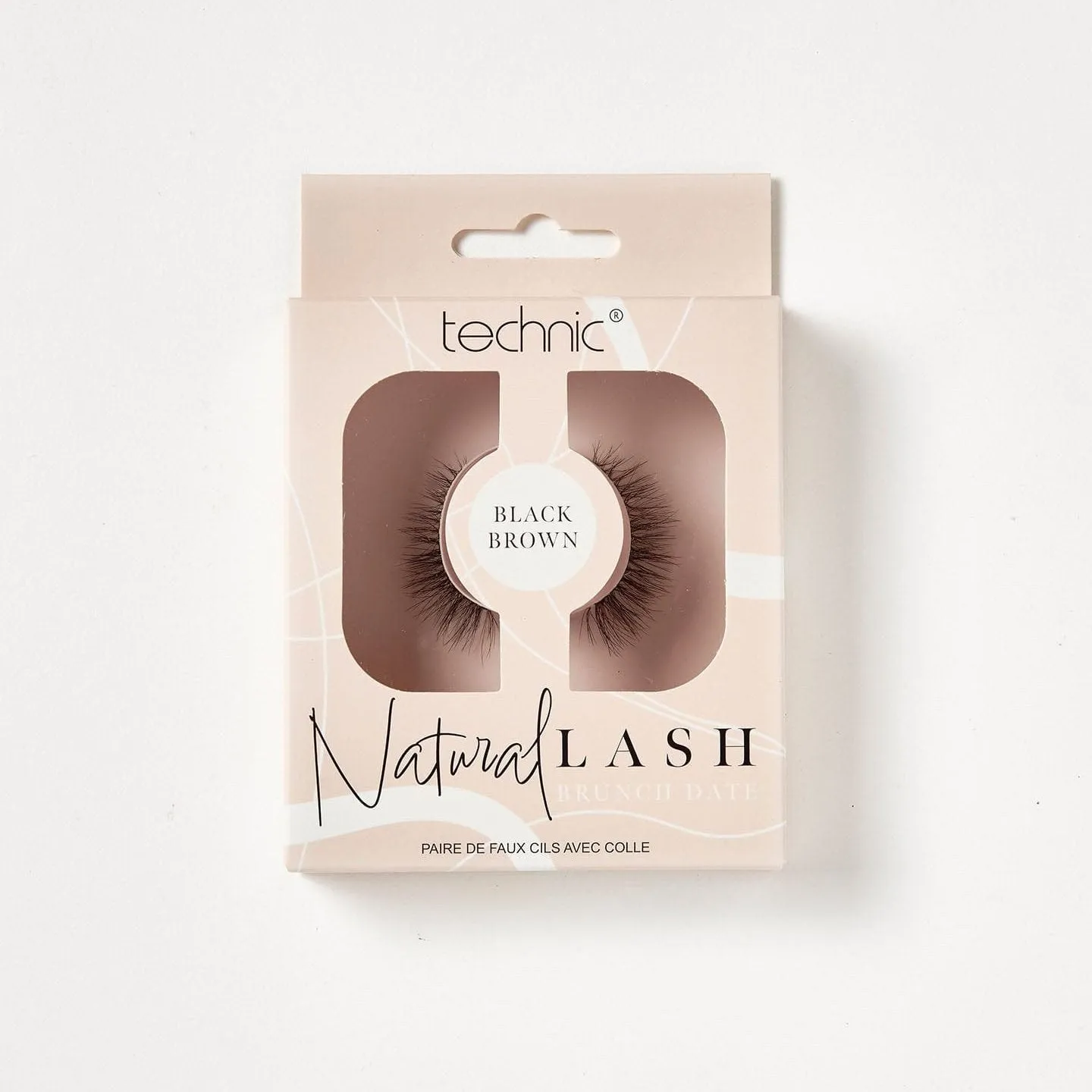 Technic Black Brown Natural Lashes