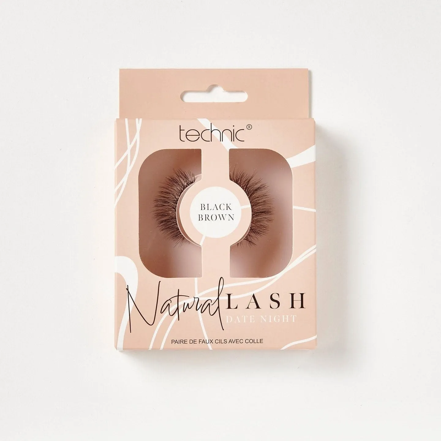 Technic Black Brown Natural Lashes