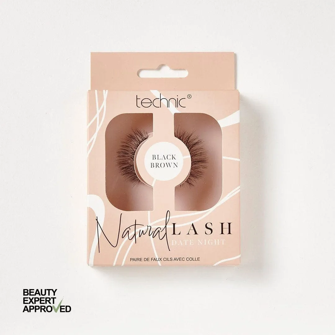 Technic Black Brown Natural Lashes
