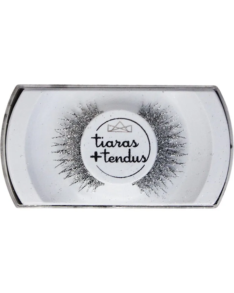Tiaras   Tendus Glitter Cross Lash Dance Performance Eyelashes - Black