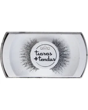 Tiaras   Tendus Glitter Cross Lash Dance Performance Eyelashes - Black