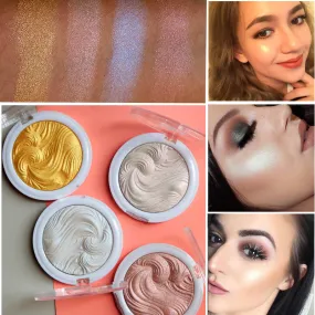 Waterproof Pearl White Gold Shimmer Glow Highlighters