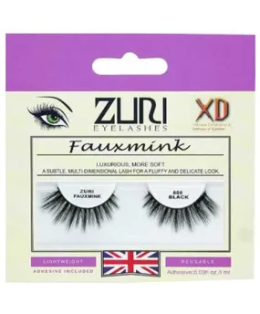 Zuri Eyelashes Zuri Fauxmink Eyelashes 888 Black
